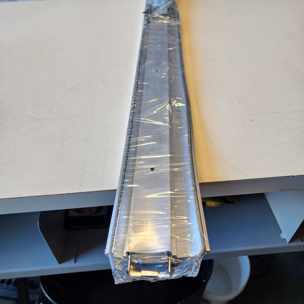 3.5 in. x 36 in. Silver Adjustable Aluminum with Vinyl Seal Door Weatherstripping Threshold (8664) 3.5 in. x 36 in. Silver Adjustable Aluminum with Vinyl Seal Door Weatherstripping Threshold (8664)